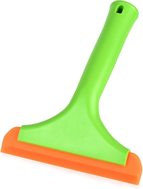 Gomake Small Silicone Squeegee Window Shower Squeegee,Auto Water Blade Squeegee for Shower Glass Door,Car Windshield