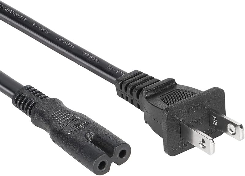 AC Power Cord Cable Replacement for Apple TV, 1st, 2nd, 3rd, 4th, 5th Generation (4K), 2021 Apple TV HD (32GB, 5th