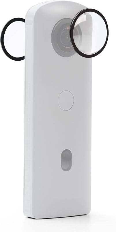 Lens Guard PC Protective Lens Cover Case for Ricoh Theta SC2 / S/V Spherical Cameras Accessories Case Sticky Lens