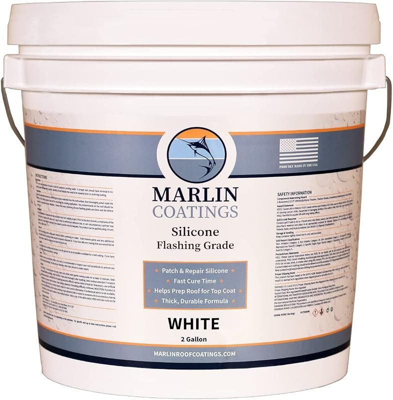 100% Silicone Roof Patch — polyurethane roof coating kit for polyurethane roof coating kit