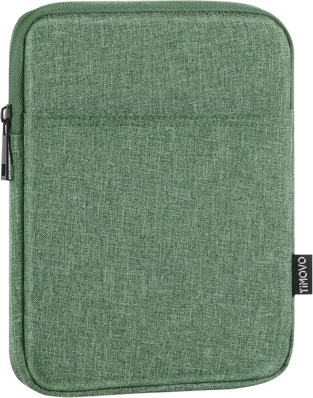 6-7 Inch Sleeve Case for eReader, Bodhi Green — Kindle Plus E-Reader for kindle plus reader