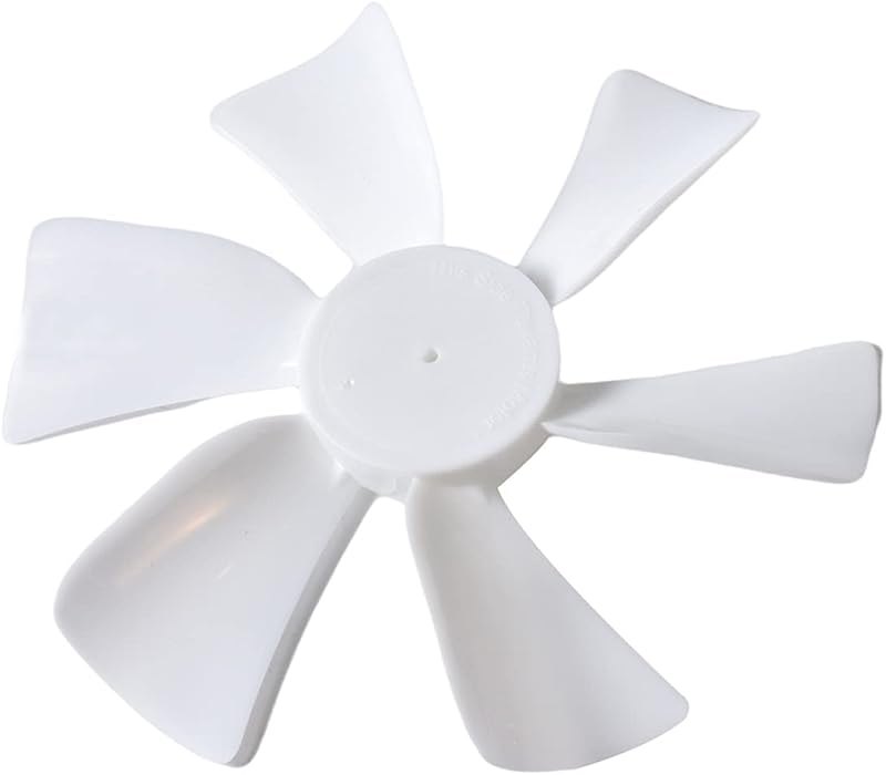 MERZHCHARE 6" RV Vent Fan Blades D-Bore Fits for Replacement RV Bathroom Camper Vent Fan — rv roof vent fan for roof