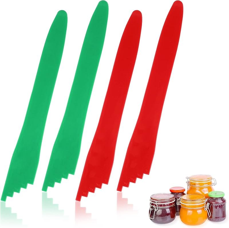 Aster 4 Pieces Bubble Popper Canning Kit (9 Inch), Canning Bubble Popper Remover Canning Tools Canning Debubble Tools