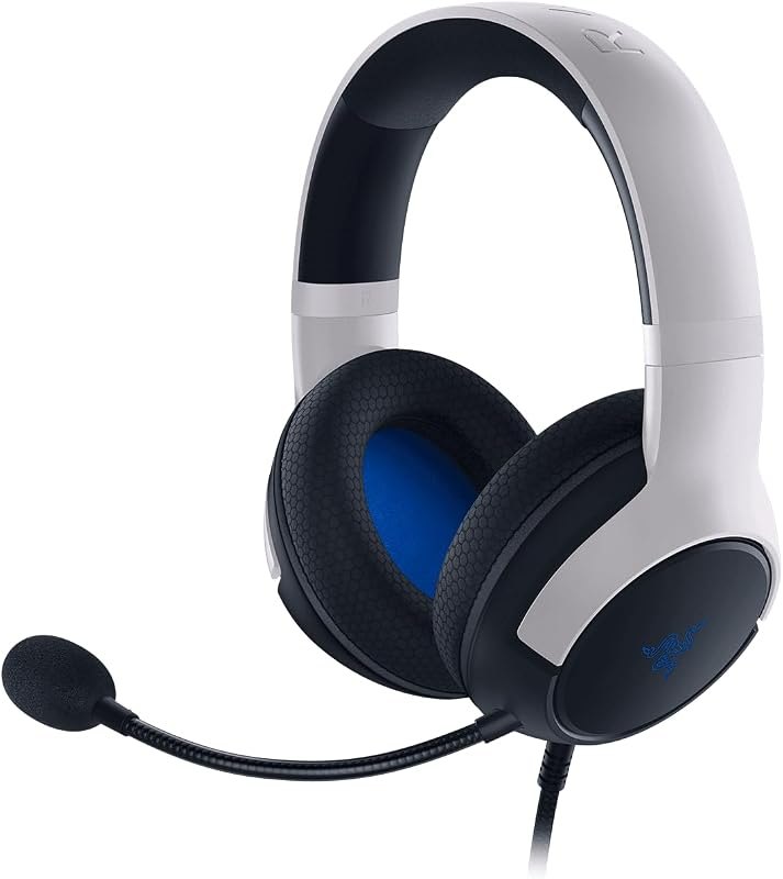 Razer Kaira X Wired Gaming Headset for PlayStation 5 / PS5, PS4, PC, Mac, Mobile: 50mm Drivers - HyperClear Cardioid