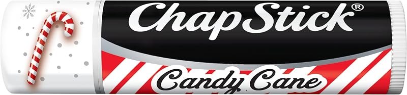 ChapStick Candy Cane Peppermint Lip Balm Tube, Candy Cane Lip Balm and Lip Moisturizer for Lip Care - 0.15 Oz — best