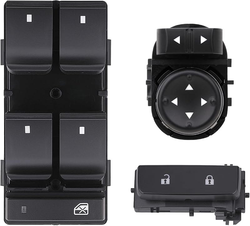 Driver Window Switch Door Lock & Mirror Control for 07-13 Silverado — car window lock for car window lock