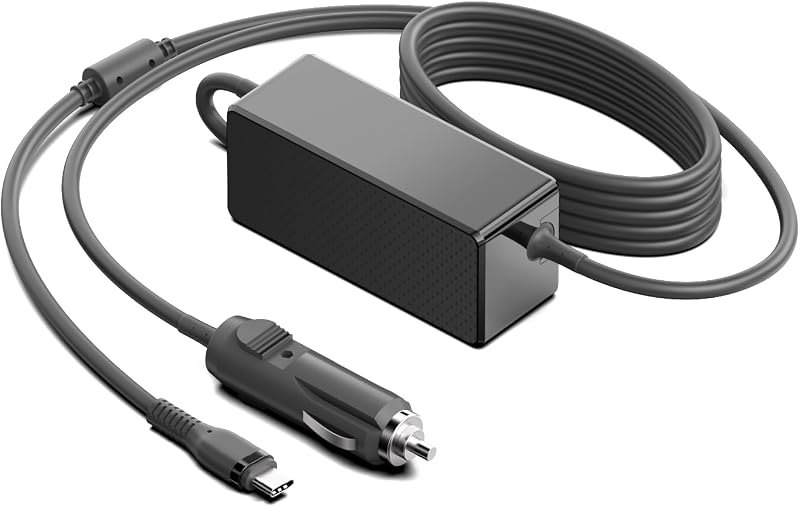 PD 65W USB-C Car Charger for ASUS ROG Ally X R1 Z1/Steam Deck/MSI Claw/Logitech G Cloud Switch OLED/Switch