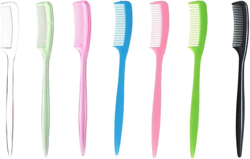 100Pcs Disposable Eyelashes Comb Plastic Eyebrow Comb Portable Beauty Makeup Eye Lashes Separator Mascara Applicators