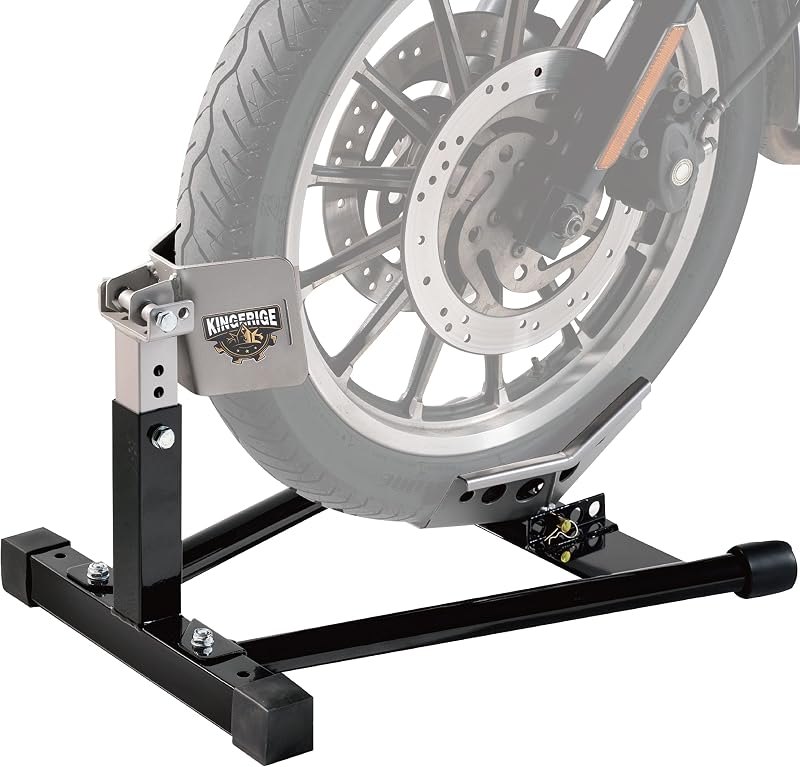 Heavy Duty Motorcycle Wheel Chock — best motorcycle floor stand for motorcycle floor stand