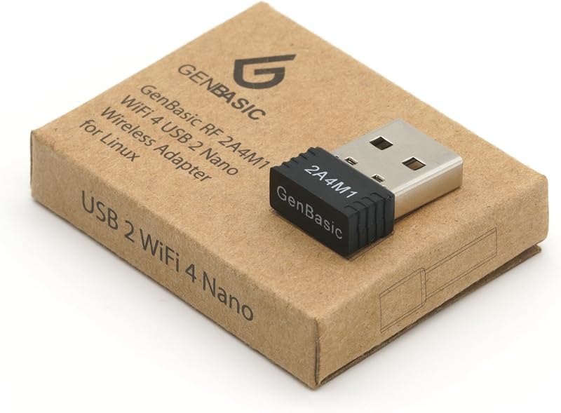 WiFi 4 USB Nano Wireless Network Dongle Adapter for Linux (Black) — computing wifi adapter for computing wifi adapter