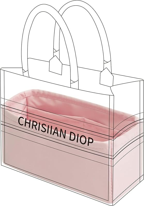 Silk Purse Organizer Insert For Dior Book Tote mini/S/M/L,Silky Smooth Bag Organizer,Luxury Handbag & Tote