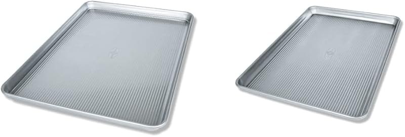 USA Pan Extra Large and Half Sheet Baking Pans — kitchen sheet pan for kitchen sheet pan