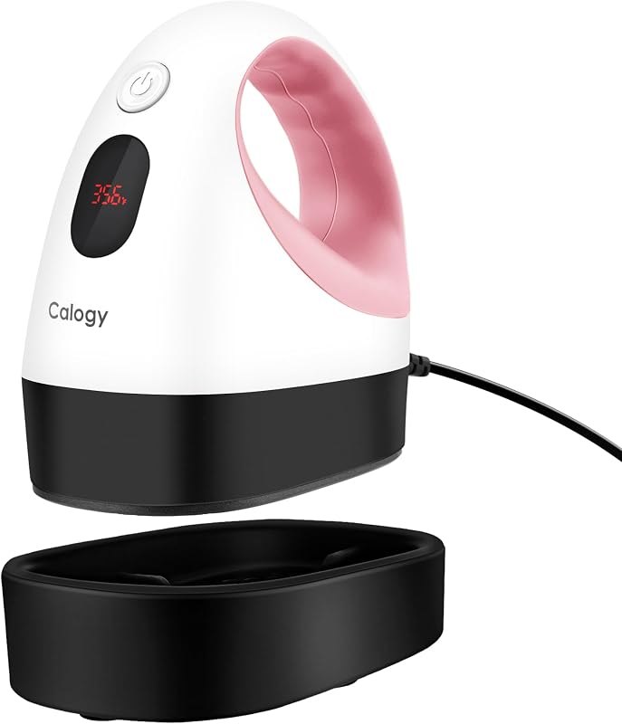 Calogy Mini Heat Press, Heat Transfer Machine, Constant Temp Control, Insulated Safety Base, Fits for Crafts, T-Shirt