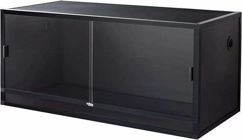 4x2x2 (120 Gallon) Reptile Enclosure V3 PVC Panels, Glass Doors, Lightweight, Easy to Assemble, Heavy Duty Screen