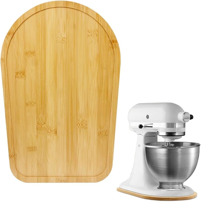 Compatible with Kitchen aid 4.5-5 Qt Bamboo Mixer Slider - Appliance Slider for Tilt Head Kitchen aid Stand Mixer