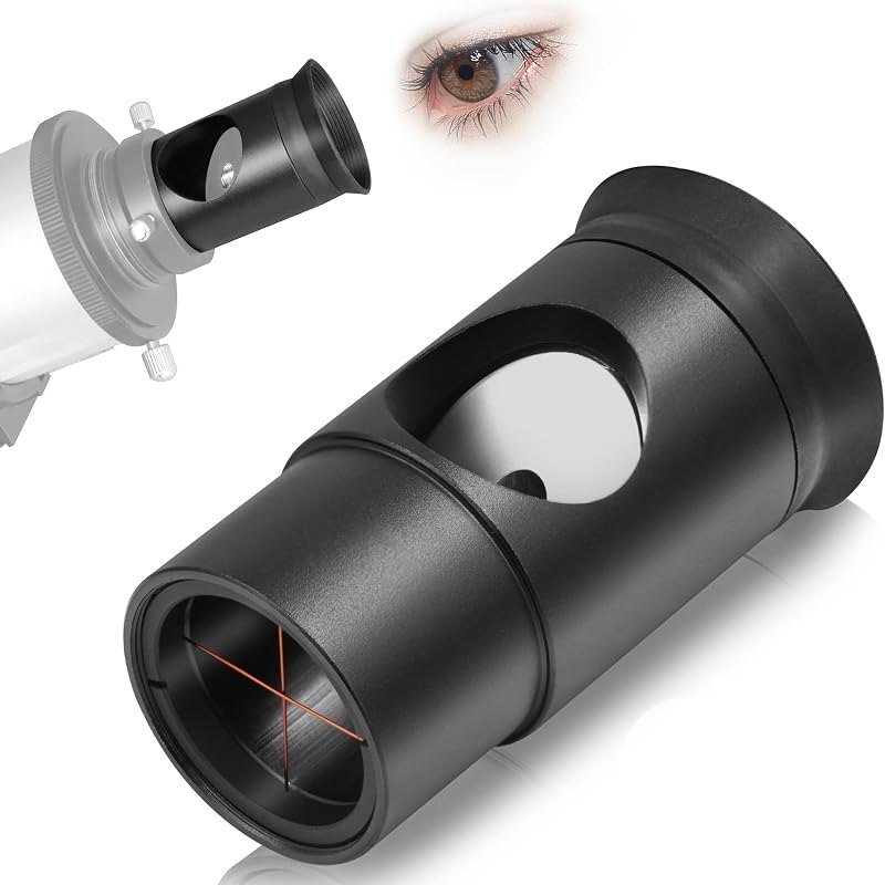 Cheshire Collimation Eyepiece for Reflector & SCT Telescopes 1.25" — best telescope laser collimator for telescope