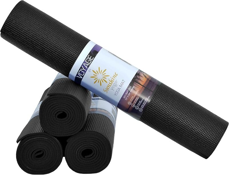 Voyage 5mm Studio Yoga Mats, 4 Pack, 72x24in — fitness yoga mat for fitness yoga mat
