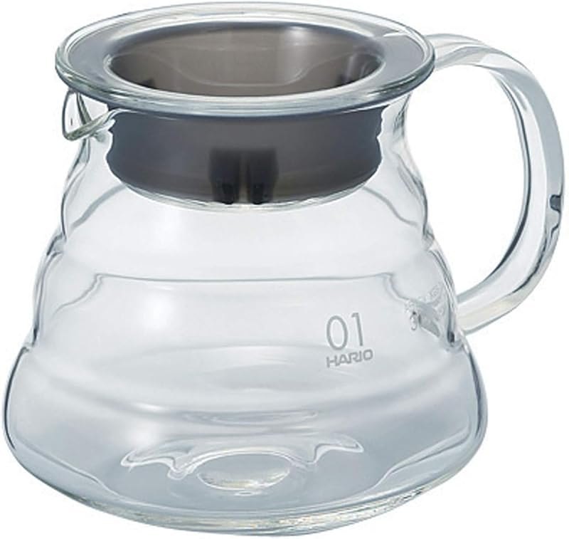 V60 Glass Range Coffee Server, 360ml, Clear — best aero press glass chamber for aero press glass chamber