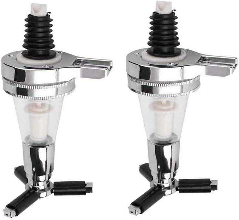 2 Piece 30ml Liquor Dispenser Bar Optic Spirit Measure Pub Dispenser Drink Spirit Wine Cocktail Pourers Bar Tool —