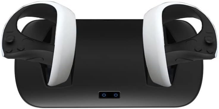Charging Station for PS VR2 Controller,Fast Charger Dock for PlayStation VR2 with LED,Charger Dock/VR Headset