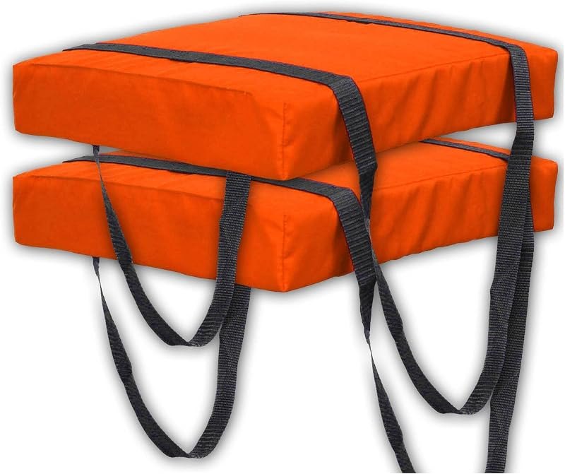 Bradley 2 Pack Type IV Boat Cushion USCG Approved Throwable Flotation Device; Coast Guard Approved Throw Preserver