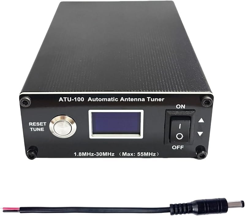 ATU-100 EXT Automatic Antenna Tuner, 1.8-55MHz Ham Radio Tuner — dipole antenna kit for dipole antenna kit