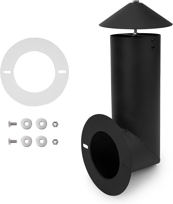 Stanbroil Pellet Grill Smoke Stack Chimney Replacement for Pit Boss/Traeger — offset smoker chimney for offset smoker