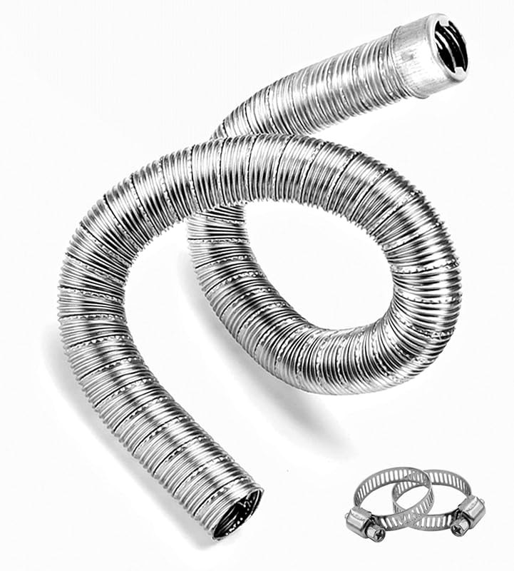 1Pack Dual-layer Heater Exhaust Pipe Air Diesel Parking Heater Exhaust Hose Line For Webasto Eberspacher With