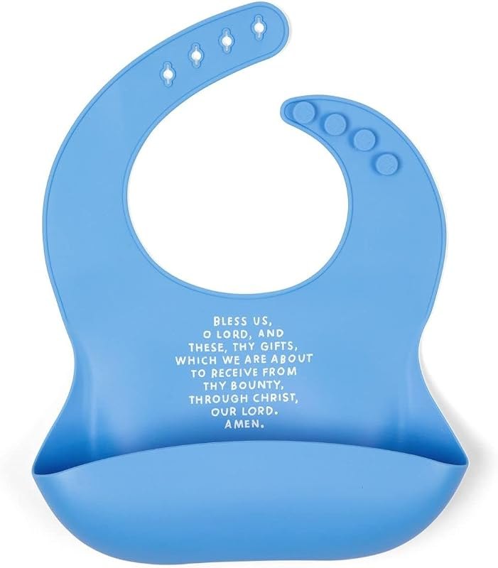 Be A Heart Silicone Baby Bibs, Adjustable Waterproof Bibs, Meal Blessing Bibs — baby silicone bibs for baby silicone