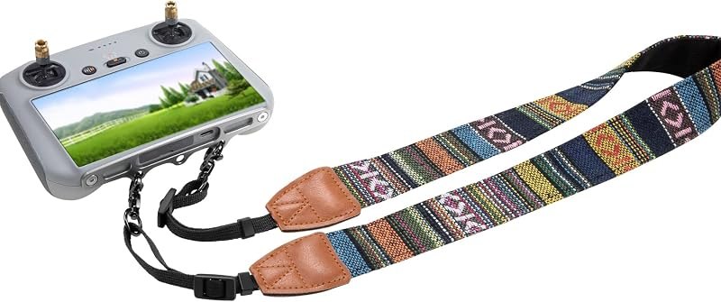 Hanatora Lanyard Neck Strap with Aluminum Bracket for DJI RC,RC 2(Air 3,Mini 3, Mini 4/3 Pro,Mavic 3 Classic) Drone