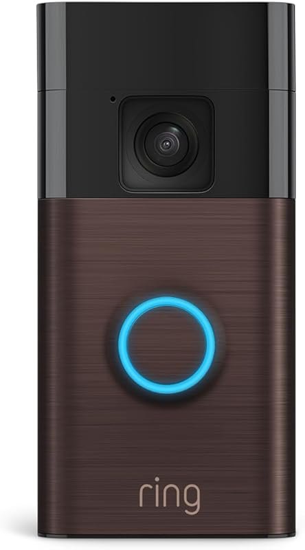 Ring Battery Doorbell, Home or business security with Head-to-Toe video, Live View with Two-Way Talk, and Motion