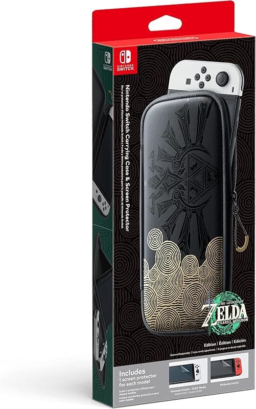 Nintendo Switch Carrying Case - The Legend of Zelda: Tears of the Kingdom Edition — nintendo switch zelda 40th