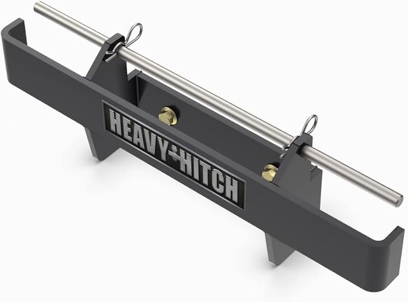 Heavy Hitch Front Weight Bracket for Sub-Compact Tractors - Black - Made in TH EUSA — tractor front weight for tractor