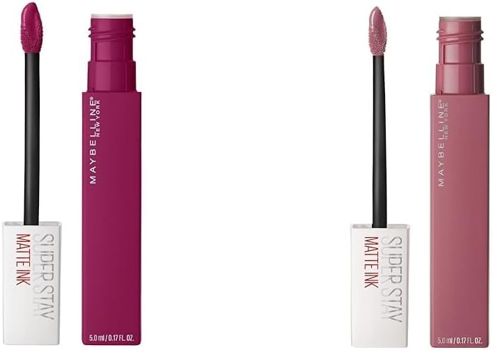 MAYBELLINE Super Stay Matte Ink Liquid Lipstick Makeup Long Lasting High Impact Color Up to 16H Wear Composer Cherry