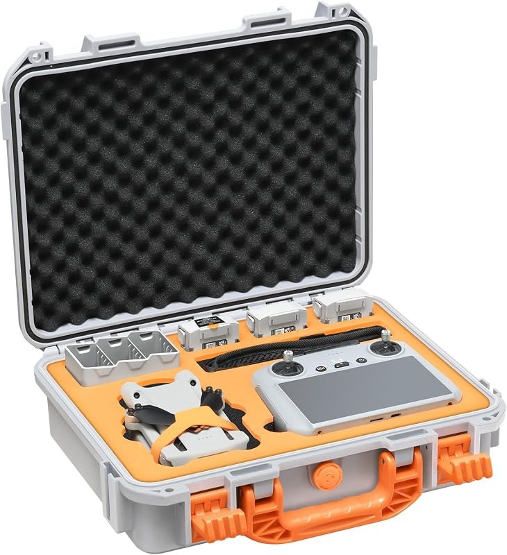 Hard Case for DJI Mini 3 Pro: with Custom Foam for DJI Mini 3/4 Pro Drone — best dji mini 3 pro for dji mini pro