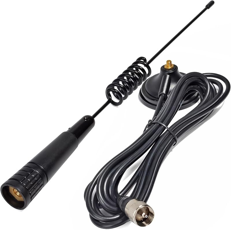 HYS 27MHz Mag Mount CB Antenna 13ft Cable w/PL259 for Cobra Mobile CB Radio — mag mount antenna for mag mount antenna
