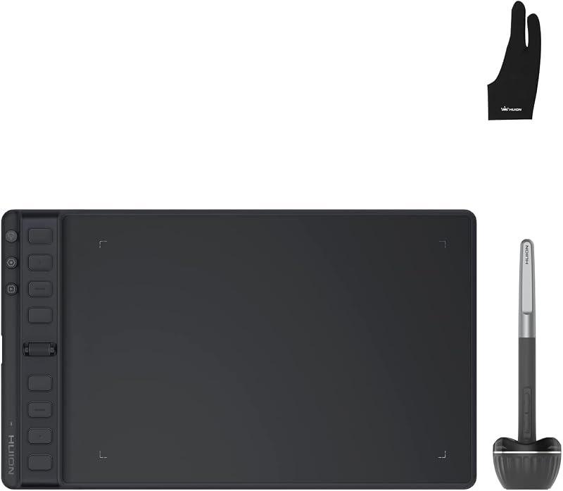 HUION Inspiroy 2 Medium Drawing Tablet with Artist Glove