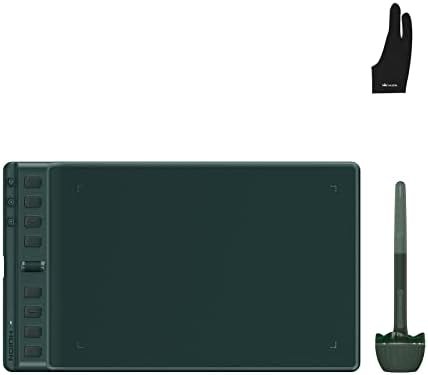 HUION Inspiroy 2 Medium Drawing Tablet with Scroll Wheel 8 Customized Keys with Artist Glove