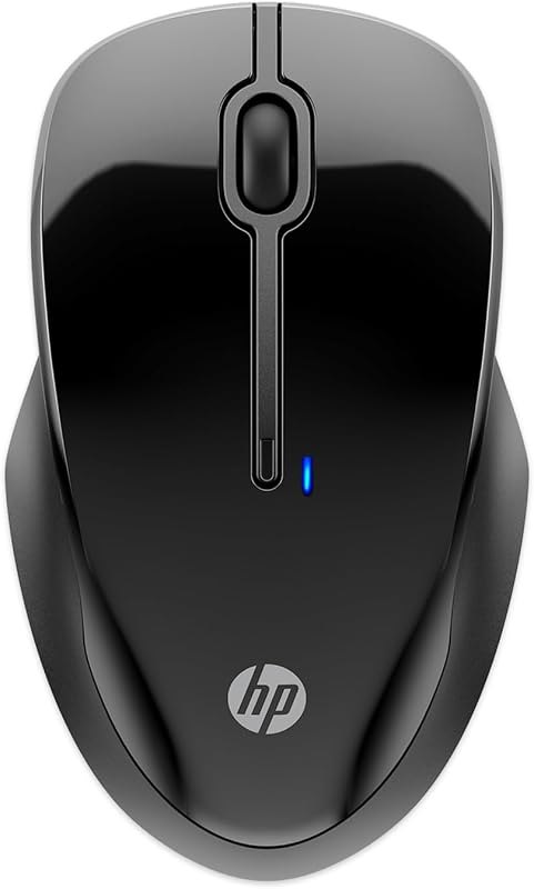 HP 250 Dual Mouse - for Computer or Laptop - Multi-OS & Device Compatibility, Dual-Mode 2.4 GHZ or Bluetooth