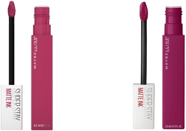 MAYBELLINE Super Stay Matte Ink Liquid Lipstick Makeup Long Lasting High Impact Color Up to 16H Wear Composer Cherry