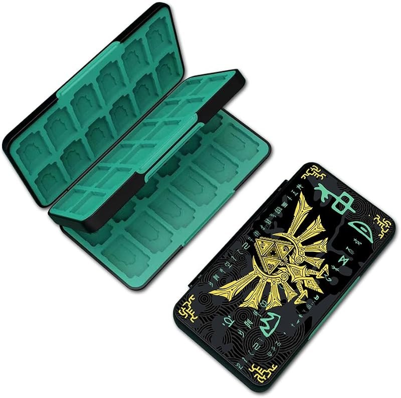 PERFECTSIGHT 48 Switch Game Card Case for Nintendo Switch OLED/ Lite, Cute Switch 2 Game Holder Cartridge Case for