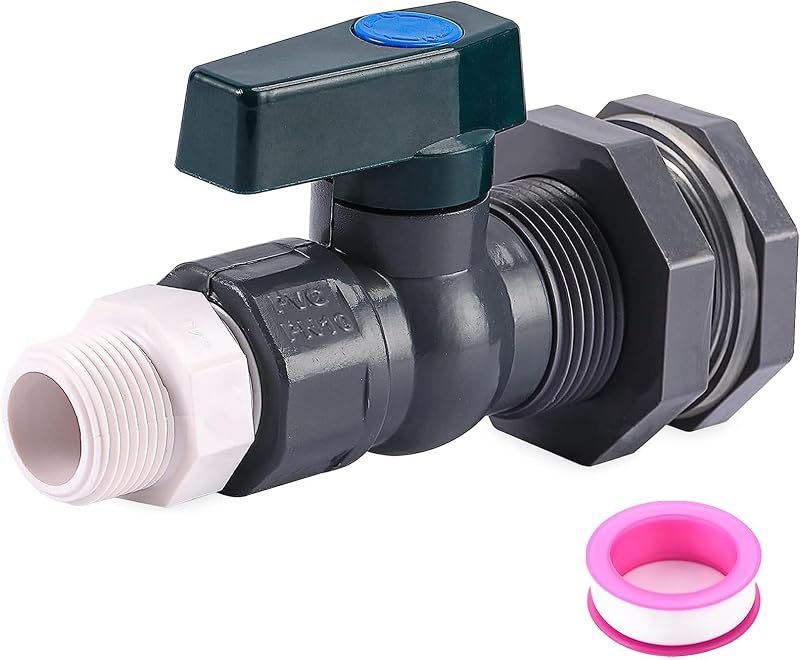 Rain Barrel Spigot Kit 3/4 Rain Barrel Diverter Kit Rainwater Collection System Rain Gutter Diverter Rain Barrel Hose