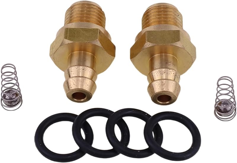 DVPARTS 2PCS Pressure Washer Chemical Soap Injector Kit Compatible with Homelite, Ryobi,Husky 190593GS 190635GS