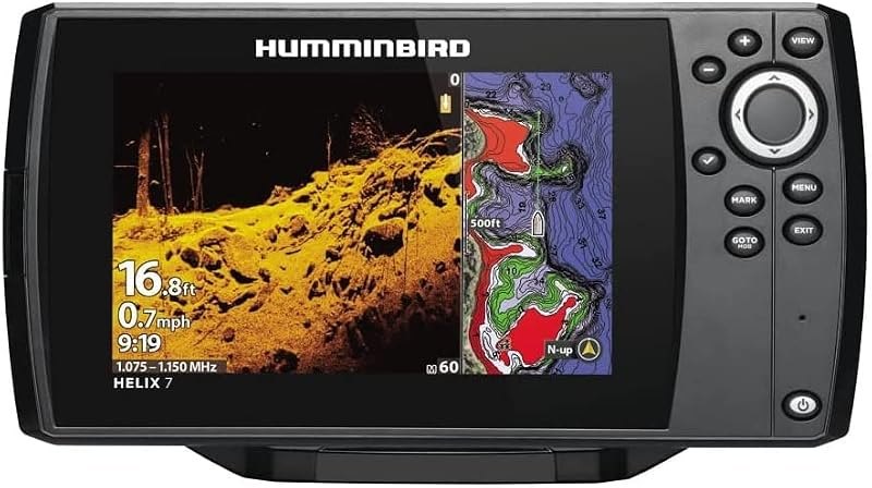 Humminbird Helix 7 Chirp MEGA DI GPS G4 Fish Finder with 7" Display and Built-in Basemap - 411610-1 — GPS fish finder