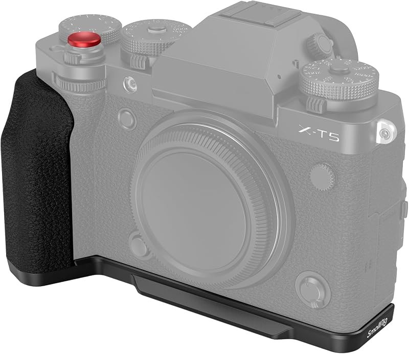 SmallRig Handgrip L-Shape Grip for FUJIFILM X-T5 with Shutter Button, Black — camera battery grip for camera battery