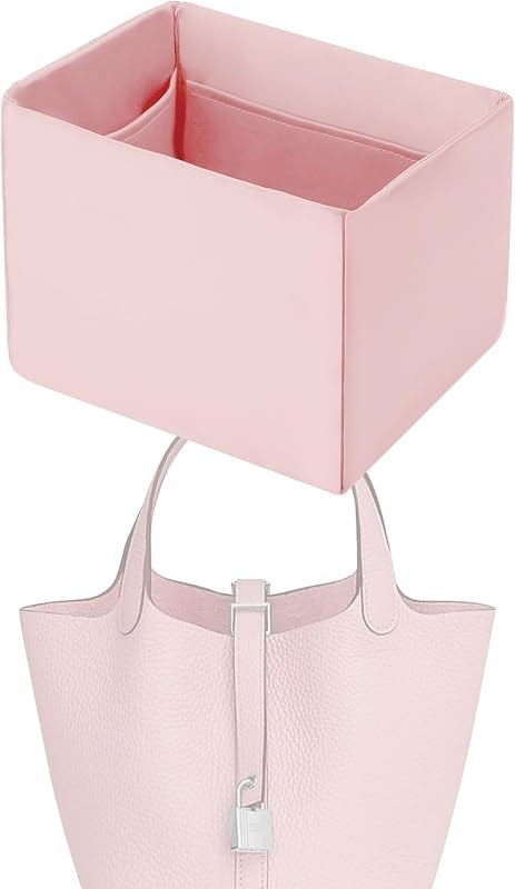 Purse Handbag Silky Organizer Insert Keep Bag Shape Fits Herme Picotin 14/18/22/26 bags, Luxury Handbag Tote — bag