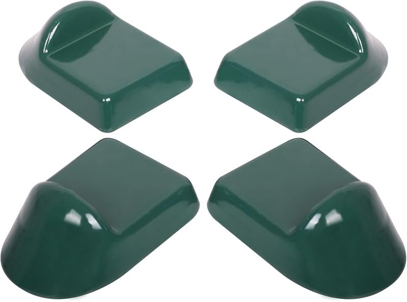 Ceramic Grill Feet Shoes Set of 4 for Big Green Color Egg,BBQ Grill Shoes Used to Place Grill on A Combustible
