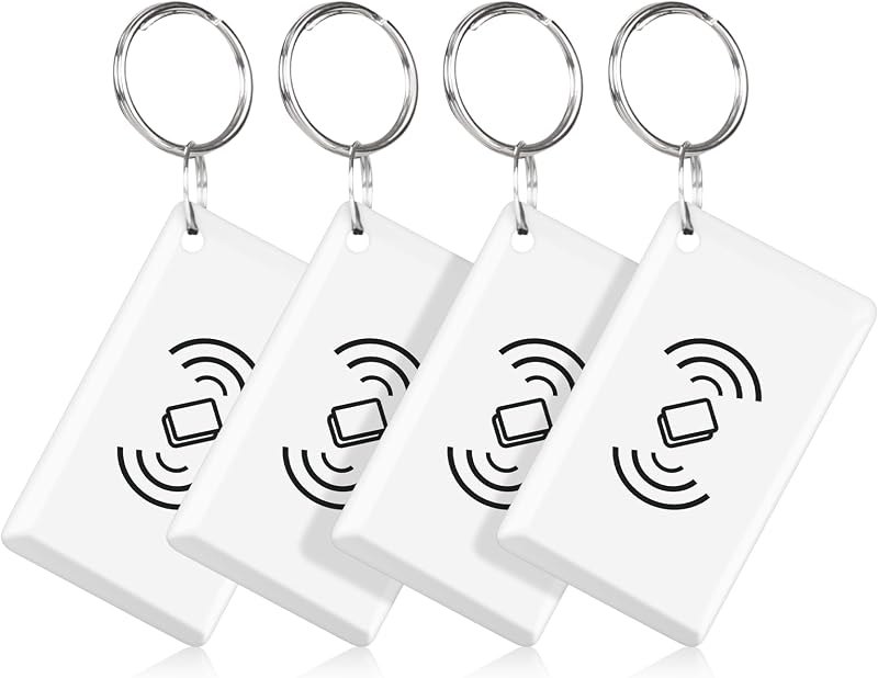 Kucacci Smart Lock Key Fob, IC Card, 4 Pack — smart door lock with keypad for smart door lock keypad