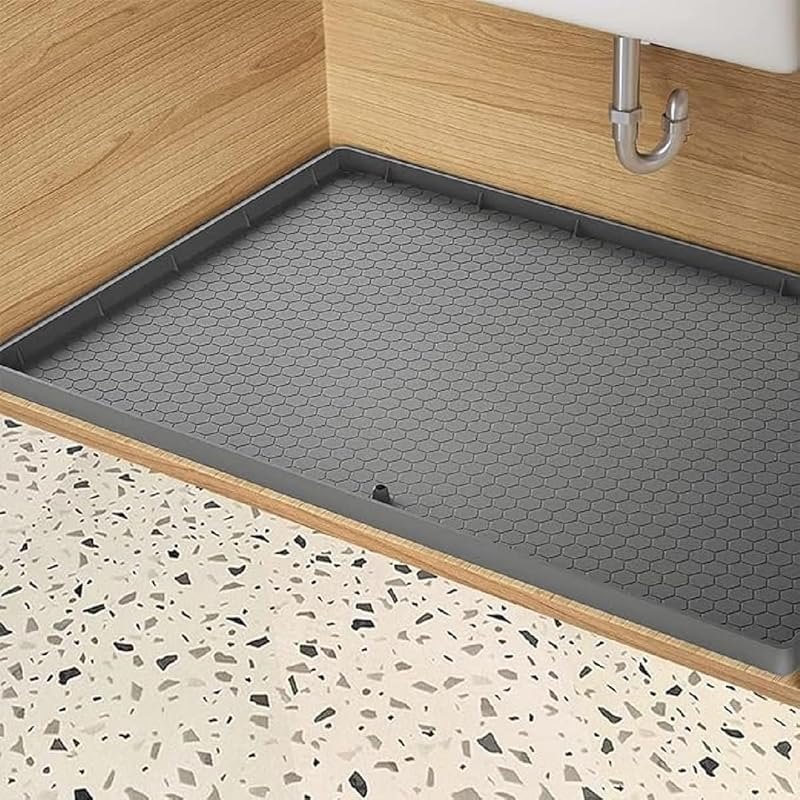 Kitchen Vista Under Sink Mat for kitchen and bathroom Cabinets 34’’ x 22’’ — under sink organizer for under sink