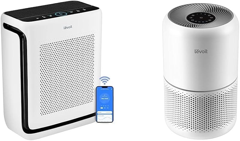 Air Purifiers for Home Large Room Up to 1900 Ft² in 1 Hr with Washable Filters & Air Purifier for Home Allergies Pets